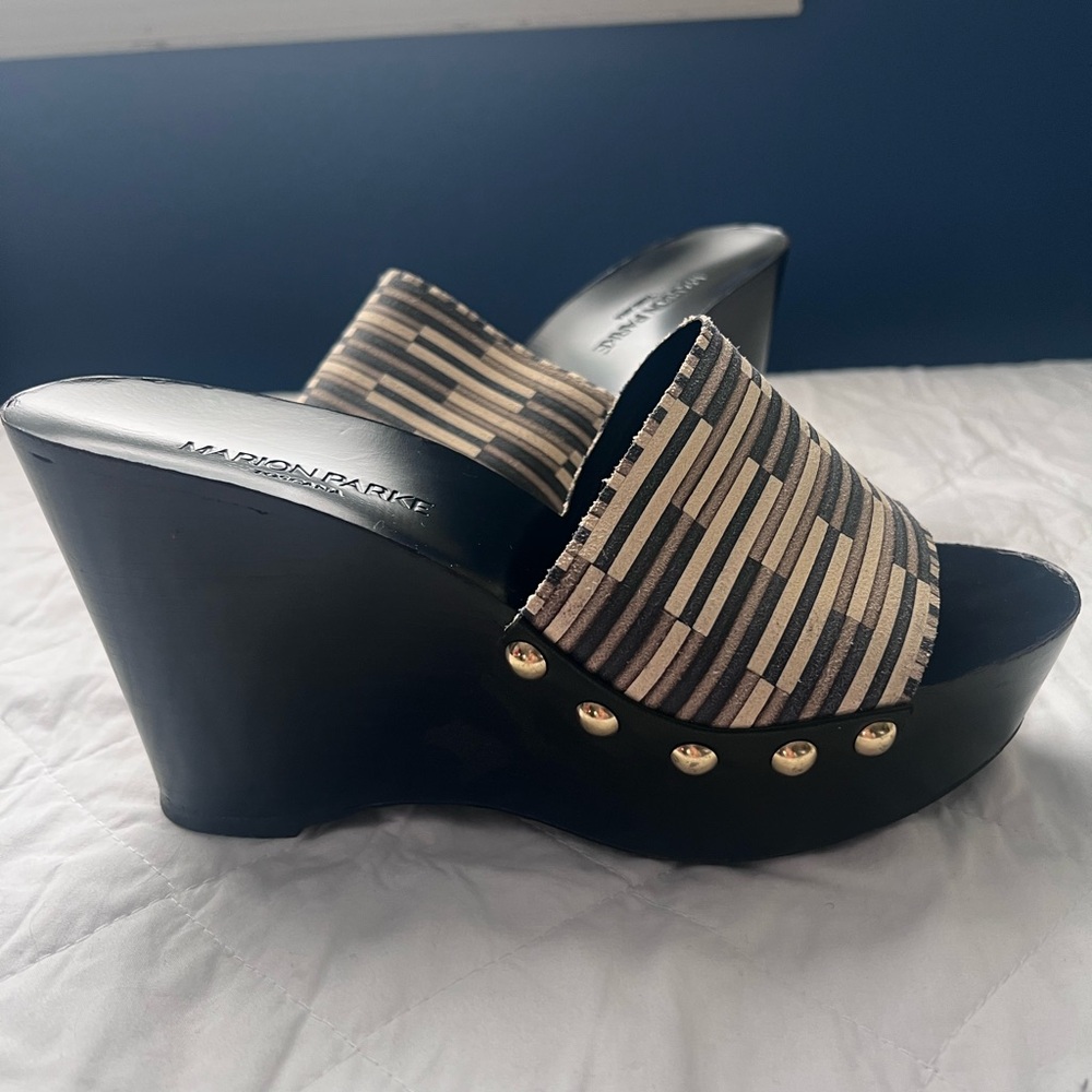 Marion Parke Women Shoes Size 38 Wedges - Picture 5 of 5
